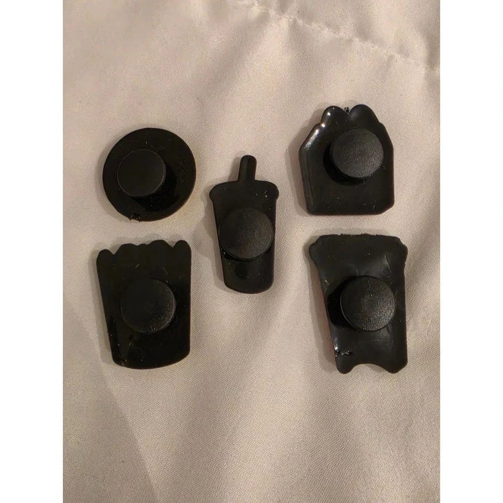 McDonalds Shoe Charms 5pc Set Happy Meal Fries McFlurry Soda PVC Clog Access